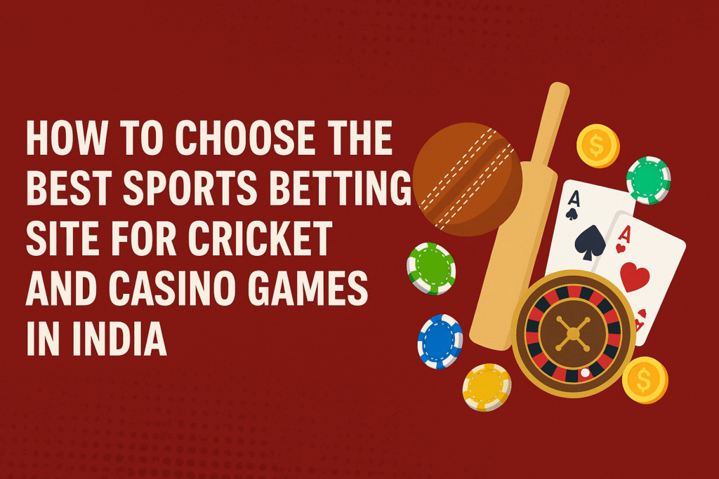 How to Choose the Best Sports Betting Site for Cricket and Casino Games in India