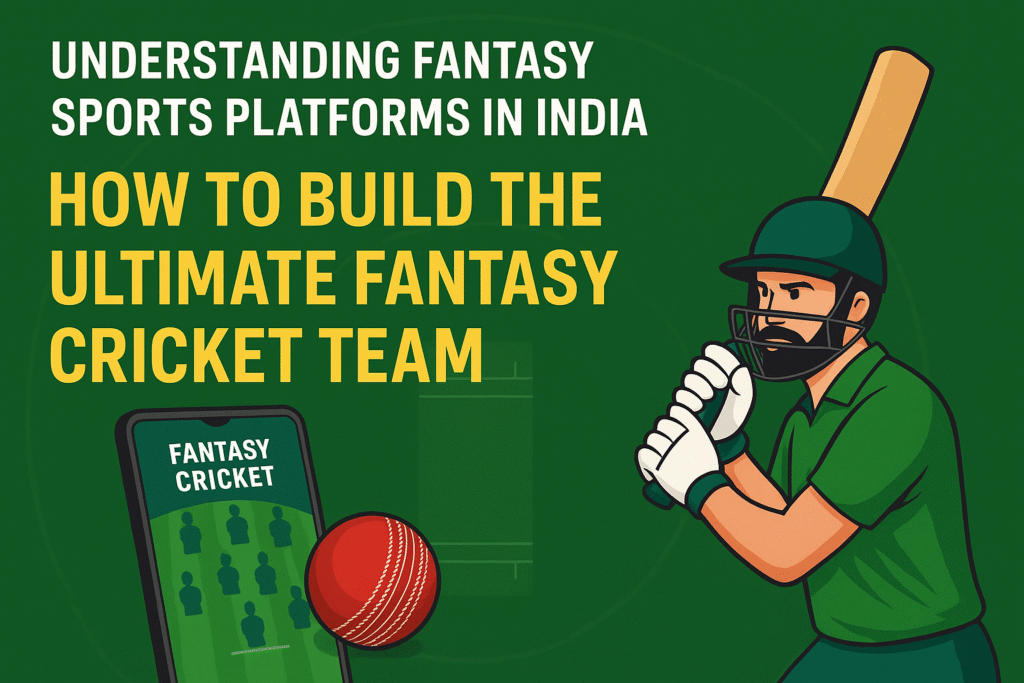 Understanding Fantasy Sports Platforms in India: How to Build the Ultimate Fantasy Cricket Team