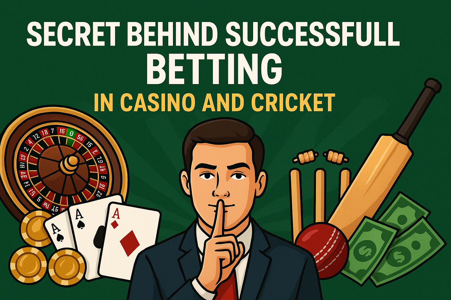 Secret Behind Successful Betting in Casino and Cricket Games - onbet188