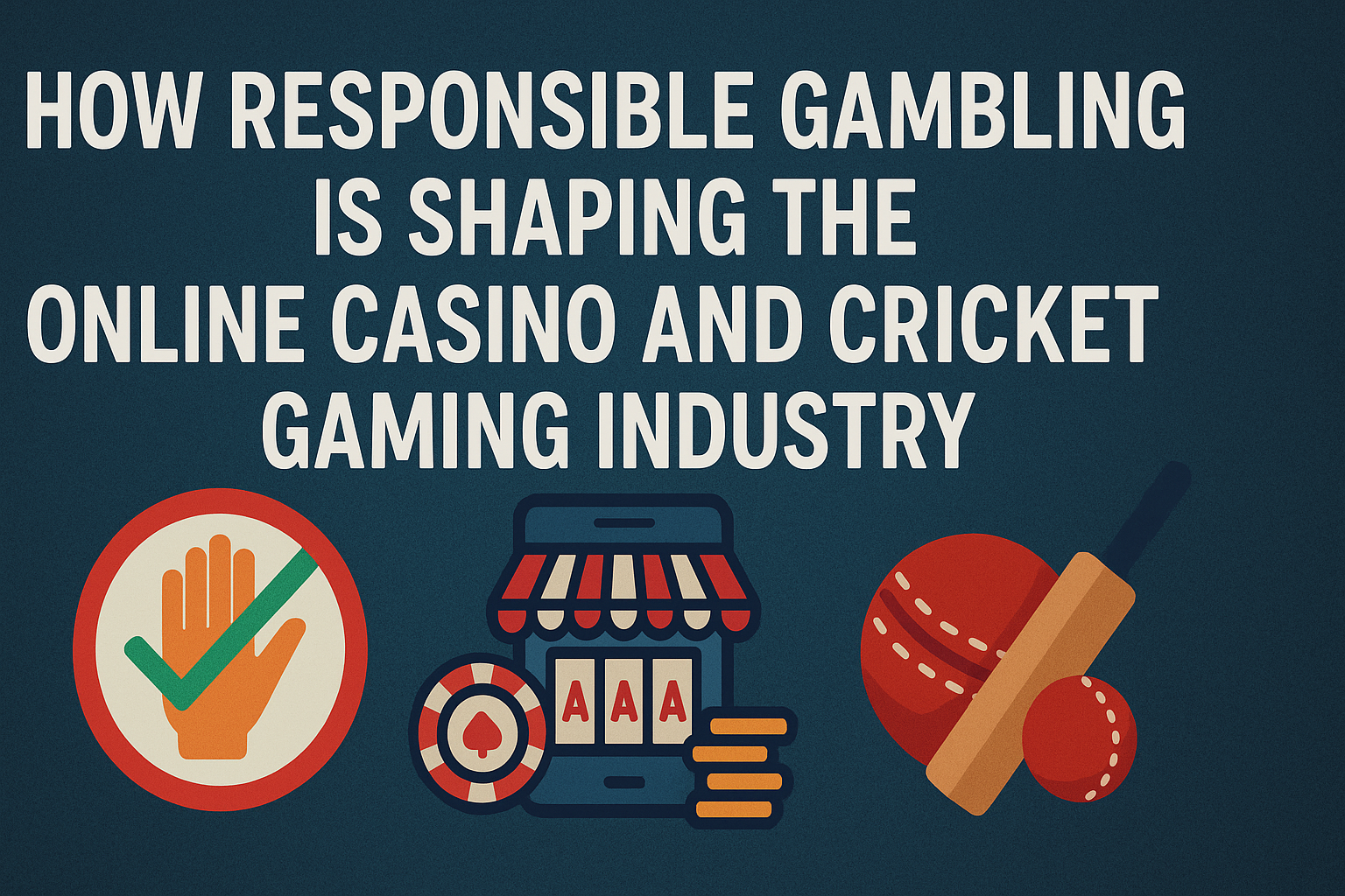 How Responsible Gambling Is Shaping the Online Casino and Cricket Gaming Industry on onbet188